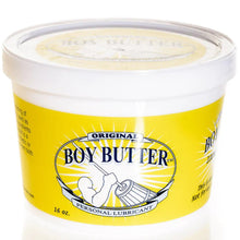 Load image into Gallery viewer, Boy Butter Original 16oz Tub Hybrid Personal Lubricant Anal Sex Lube
