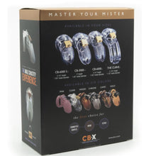 Load image into Gallery viewer, CB-X Cockcage CB-3000 Clear Male Penis Chastity Kit Clear