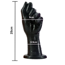Load image into Gallery viewer, FAAK CHGD008 Fist Hand Anal Dildo Dong Black