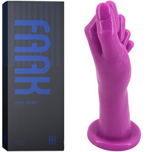 Load image into Gallery viewer, FAAK CHGD008 Fist Hand Anal Dildo Dong Purple