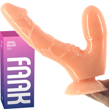 Load image into Gallery viewer, FAAK-CHGD025 Realistic Double Anal Dildo Dong Flesh - BEBUZZED