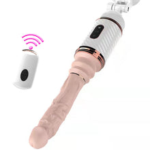 Load image into Gallery viewer, Dibe Cyclone Fire Thrusting Telescopic Sex Machine Large Realistic Dildo Dong