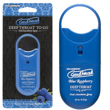 Load image into Gallery viewer, Goodhead Juicy Head Deep Throat Desensitizing Oral Sex Numb Spray Flavoured Lube