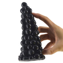 Load image into Gallery viewer, FAAK-20 Grapes 6.2" Anal Plug Beaded Textured Butt Dildo 16cm Fat