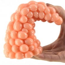 Load image into Gallery viewer, FAAK-20 Grapes 6.2" Anal Plug Beaded Textured Butt Dildo 16cm Fat