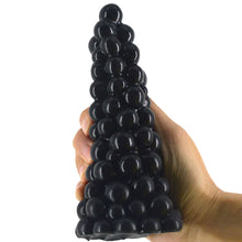 Load image into Gallery viewer, FAAK-20 Grapes 6.2" Anal Plug Beaded Textured Butt Dildo 16cm Fat
