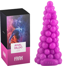 Load image into Gallery viewer, FAAK-20 Grapes 6.2" Anal Plug Beaded Textured Butt Dildo 16cm Fat
