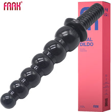 Load image into Gallery viewer, FAAK 14.2” Thrusting Handle Anal Plug 36cm Veined Dildo Huge Fat