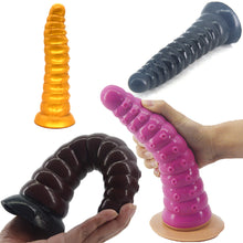 Load image into Gallery viewer, FAAK-G121 Huge Thick Tentacle Anal Dildo Silicone Plug Pink - BEBUZZED
