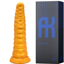 Load image into Gallery viewer, FAAK G121 Large Dildo Liquid Silicone Ridged Alien Tentacle Anal Plug