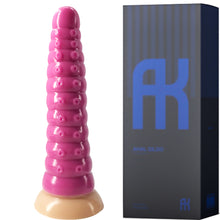 Load image into Gallery viewer, FAAK G121 Large Dildo Liquid Silicone Ridged Alien Tentacle Anal Plug