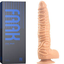 Load image into Gallery viewer, FAAK G130 Large 10.3" Textured Anal Dildo Liquid Silicone Dong Alien