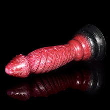Load image into Gallery viewer, FAAK AULA N5002 Liquid Silicone Dildo Large Veined Anal Plug