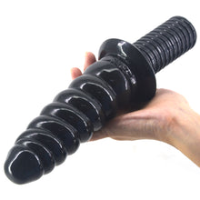 Load image into Gallery viewer, FAAK 11.4” Thrusting Handle Anal Plug 29cm Veined Dildo Huge Fat