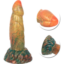 Load image into Gallery viewer, FAAK Geeba G6016 Liquid Silicone 8" Anal Plug Dildo