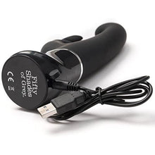 Load image into Gallery viewer, FIFTY SHADES OF GREY GREEDY GIRL G-SPOT RABBIT VIBRATOR RECHARGEABLE