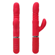 Load image into Gallery viewer, Libo Thrusting Rotating G-Spot Rabbit Vibrator Rechargeable Dildo