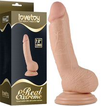 Load image into Gallery viewer, Lovetoy Real Extreme 7'' Realistic Dildo Suction-Cup Balls