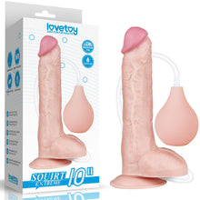 Load image into Gallery viewer, LOVETOY Squirt EXTREME 10" Squirting Dildo Realistic Dong Ejaculating Sex Toy