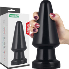 Load image into Gallery viewer, Lovetoy King Sized 7'' Anal Shocker Butt Plug Large Dildo Sex Toy