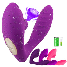 Load image into Gallery viewer, Bebuzzed Mary 2 in 1 Clitoral Sucking Vibrator Clit Stimulator Dildo