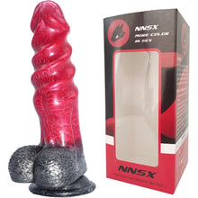 Load image into Gallery viewer, FAAK N5005 Aula 8" Platinum Silicone Anal Plug Dildo