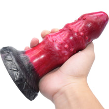 Load image into Gallery viewer, FAAK N5006 Aula 7.5" Platinum Liquid Silicone Anal Plug Dildo