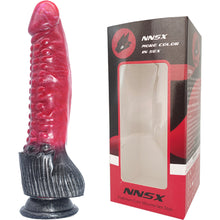 Load image into Gallery viewer, FAAK N5007 Aula 9" Platinum Liquid Silicone Anal Plug Dildo