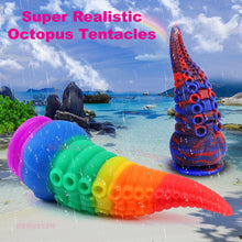 Load image into Gallery viewer, Fantasy Creature Octopus Tentacle Dildo Alien Anal Plug Large Cock