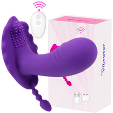 Load image into Gallery viewer, wearable vibrator purple