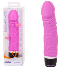 Load image into Gallery viewer, Seven Creations Silicone Classic Patriot 8" Vibrating Dildo Vibrator