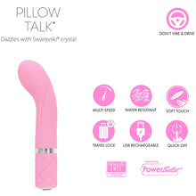 Load image into Gallery viewer, Pillow Talk Racy Power Bullet 5" G-Spot Vibrator Clitoral Stimulator USB Sex Toy