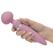 Load image into Gallery viewer, Pillow Talk Sultry Dual Ended Vibrator Warming Wand Pink