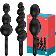 Load image into Gallery viewer, Satisfyer Booty Call Anal Butt Plug Set Silicone 3-Piece Training Kit Sex Toy