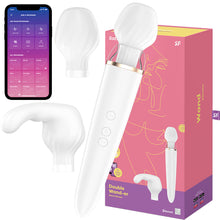 Load image into Gallery viewer, Satisfyer Double Wand-er 2 Heads Clitoral & G-Spot Vibrator Massager