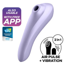 Load image into Gallery viewer, Satisfyer Dual Pleasure Double Ended Vibrator Purple