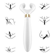 Load image into Gallery viewer, Satisfyer Endless Fun Couples Vibrator Rechargeable White