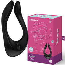 Load image into Gallery viewer, Satisfyer Endless Love Joy Couples Vibrator USB Clitoral Penis Stimulator