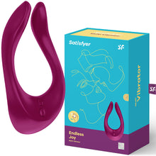 Load image into Gallery viewer, Satisfyer Endless Love Joy Couples Vibrator USB Clitoral Penis Stimulator
