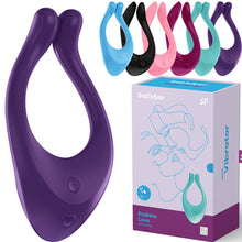 Load image into Gallery viewer, Satisfyer Endless Love Joy Couples Vibrator USB Clitoral Penis Stimulator
