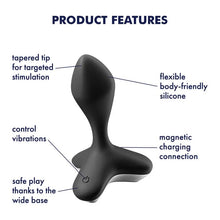 Load image into Gallery viewer, Satisfyer Game Changer Vibrating Anal Plug Rechargeable Butt Sex Toy