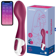 Load image into Gallery viewer, Satisfyer Hot Spot Warming G-Spot Vibrator APP Control Rechargeable Sex Toy