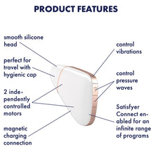 Load image into Gallery viewer, Satisfyer Love Triangle Video APP Air Pulse Clitoral Stimulator Vibrator Sex Toy