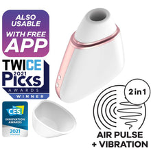 Load image into Gallery viewer, Satisfyer Love Triangle Video APP Air Pulse Clitoral Stimulator Vibrator Sex Toy