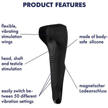 Load image into Gallery viewer, Satisfyer Men Wand Rechargeable Male Masturbator Vibrating Penis Stroker Sex Toy