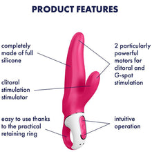 Load image into Gallery viewer, Satisfyer Mr Rabbit G Spot Vibrator Clitoral Stimulator Rechargeable Sex Toy