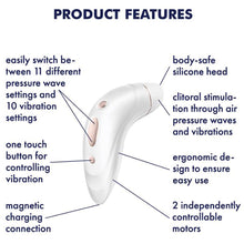 Load image into Gallery viewer, Satisfyer Pro 1+ Air Pulse Clitoral Stimulator Vibrator Clit Sucker USB Sex Toy