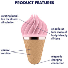 Load image into Gallery viewer, Satisfyer Sweet Treat ROTATING Vibrator SPINNING USB Clitoral Stimulator Sex Toy