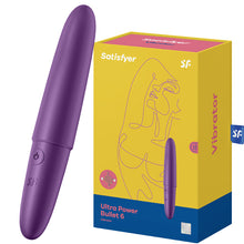 Load image into Gallery viewer, Satisfyer Ultra Power Bullet 6 Vibrator Rechargeable Purple