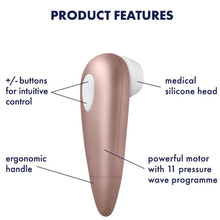 Load image into Gallery viewer, Satisfyer 1 Air Pulse Waves Clitoral Stimulator Vibrator Clit Sucker Sex Toy